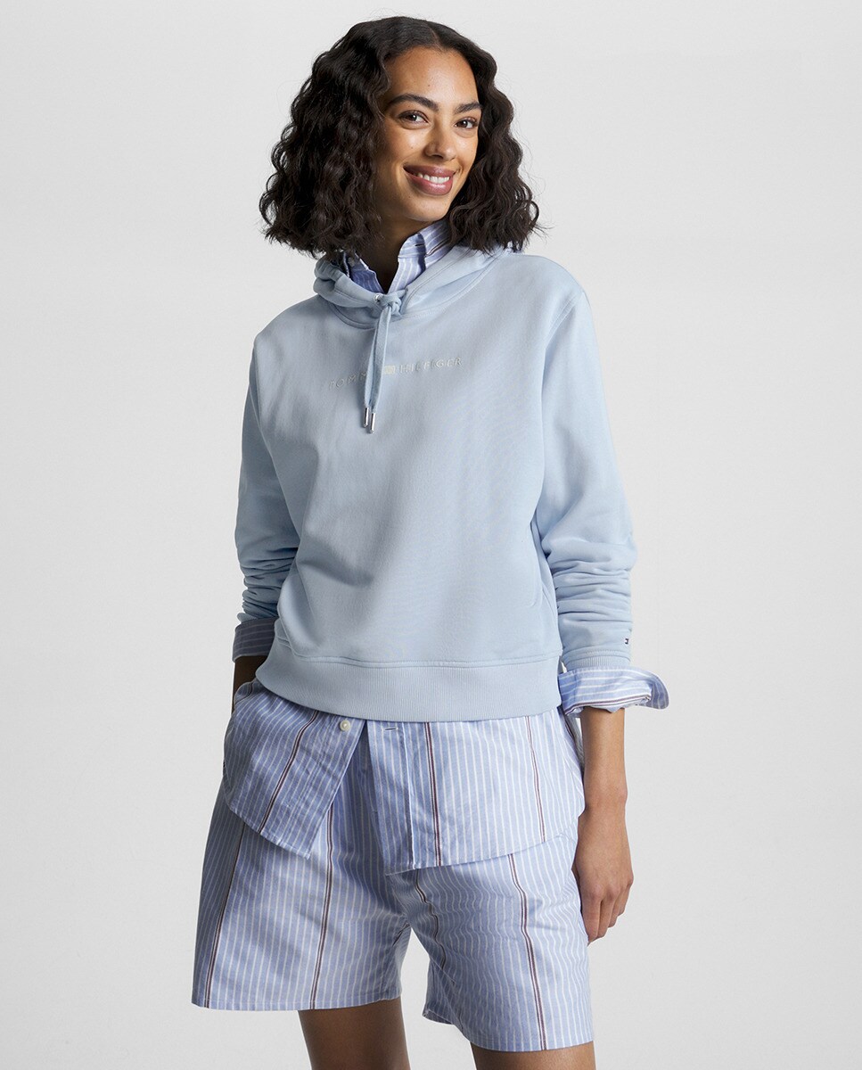 Sweat à capuche et manches longues