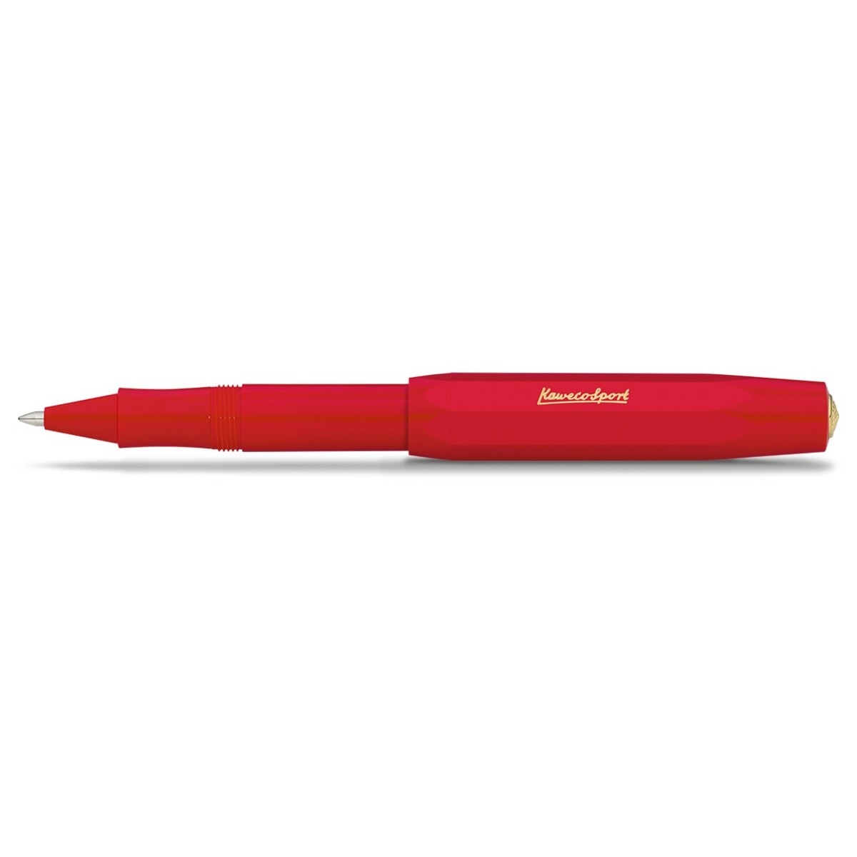 Caneta esferográfica com tampa Sport Classic Especial Kaweco vermelha e dourada 1