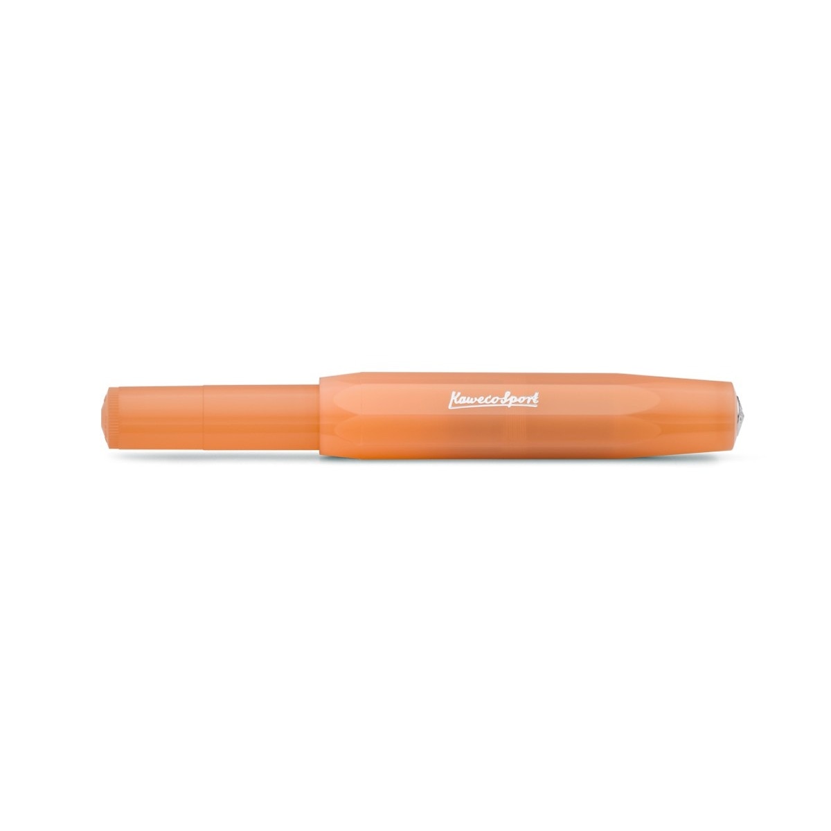Caneta esferográfica com tampa Sport Frost Especial Kaweco laranja translúcido 2