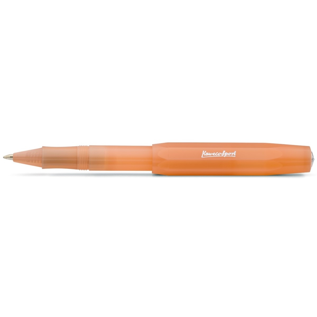 Caneta esferográfica com tampa Sport Frost Especial Kaweco laranja translúcido 1