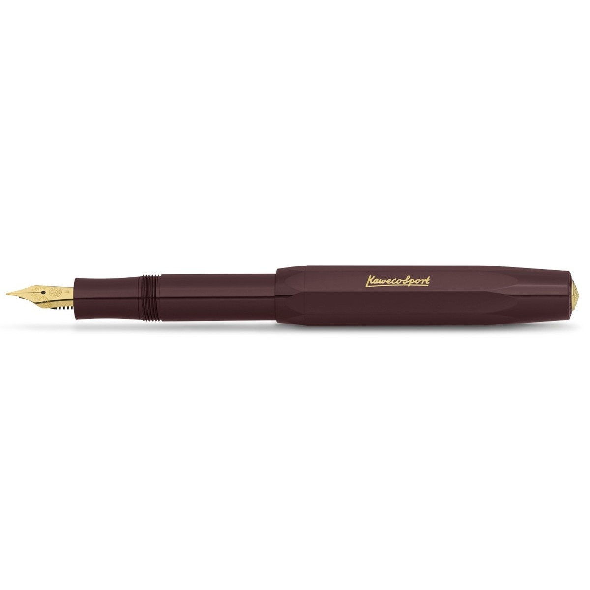 Imagem 0 de Caneta de aparo Sport Classic Especial Kaweco bordeaux e dourada