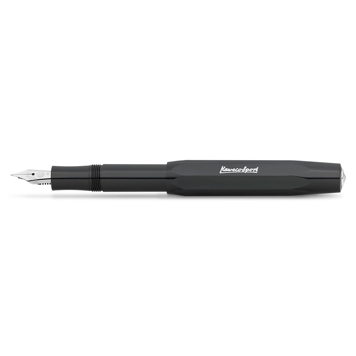 Imagem 0 de Caneta de aparo Sport Skyline especial Kaweco preta e cromada