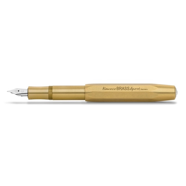 Imagem 0 de Caneta de aparo Sport Kaweco latão com pátina