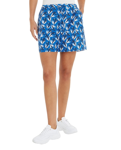 Imagen 0 de Pantalón corto de mujer fluído estampado