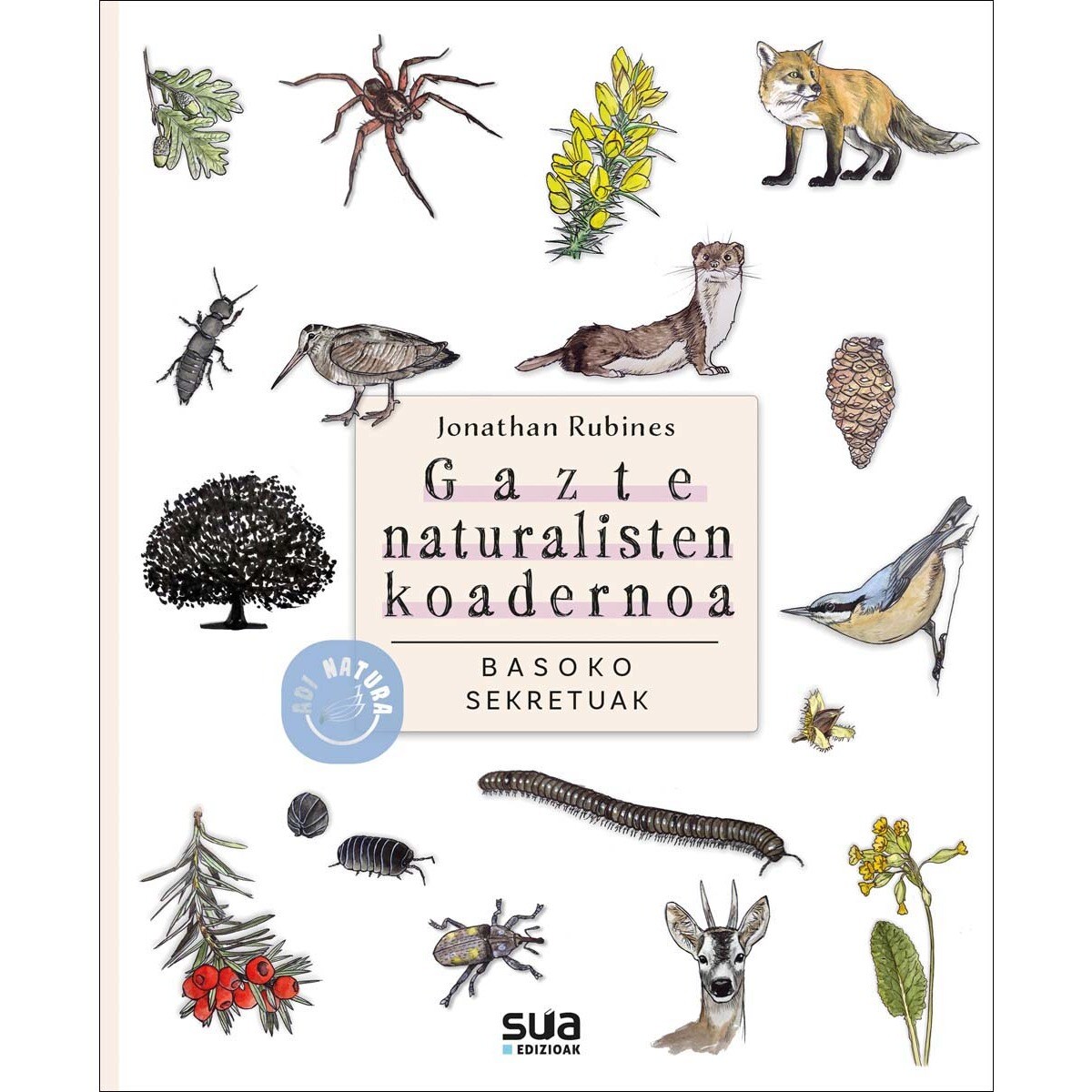 Basoko sekretuak: Gazte naturalisten koadernoa (Capa mole) 1