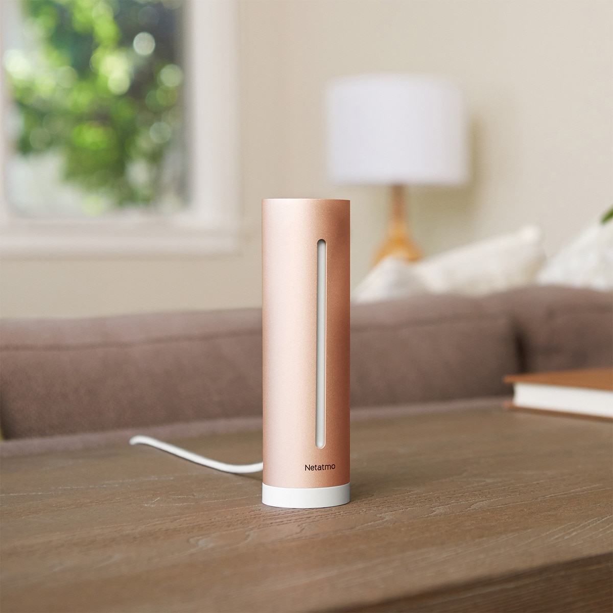 Medidor de calidad del aire Netatmo Healthy Home Coach Rosa-4
