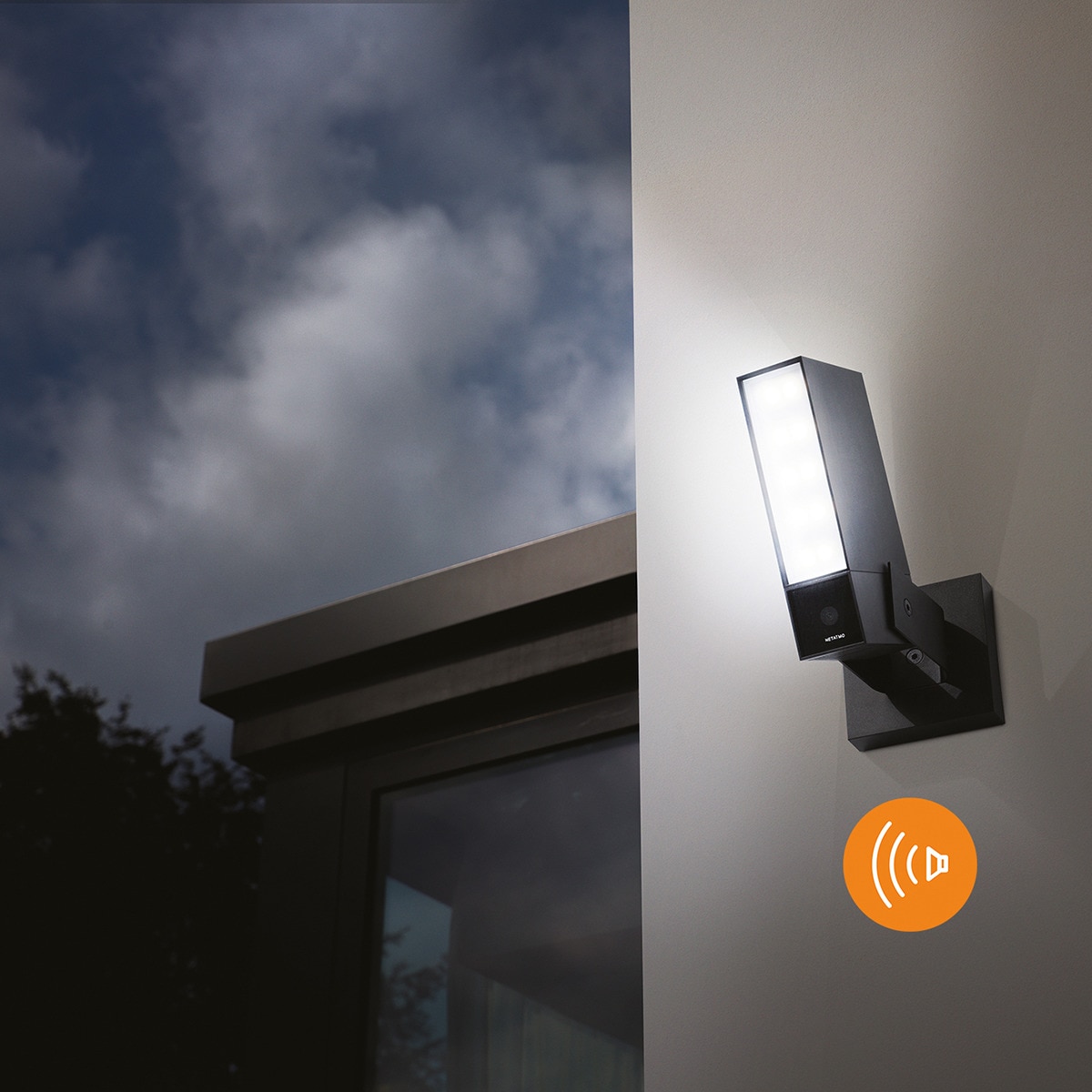 Cámara de vigilancia Wi-fi exterior Netatmo con sirena Full HD Negro-6