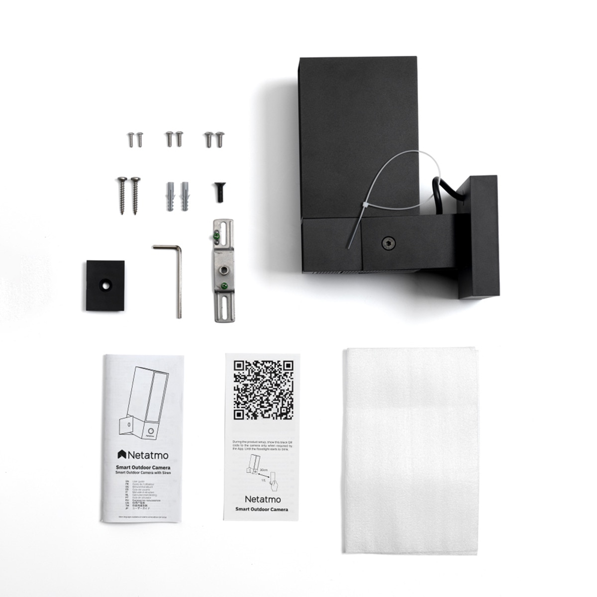 Cámara de vigilancia Wi-fi exterior Netatmo con sirena Full HD Negro-8