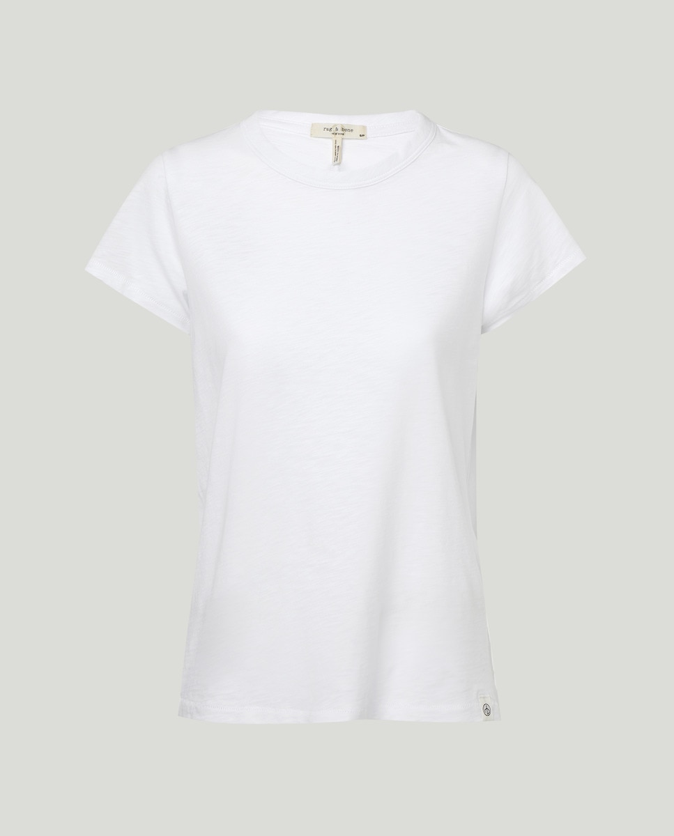 Camiseta de algodón Blanco-1