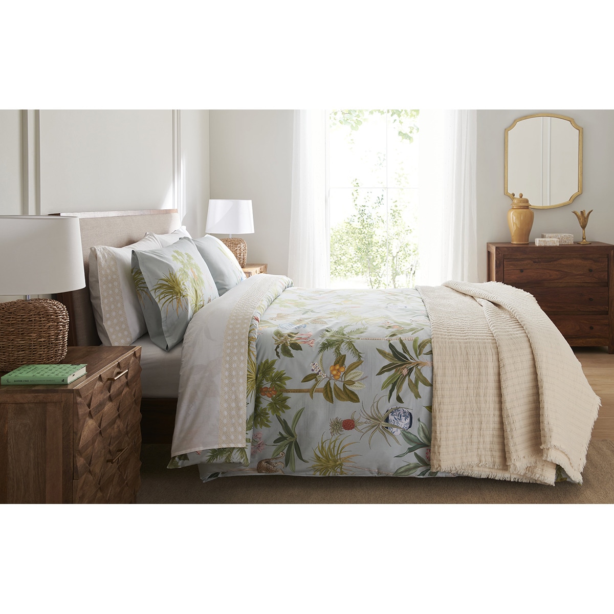 Cortina confeccionada com argolas Etamine El Corte Inglés Branco-5