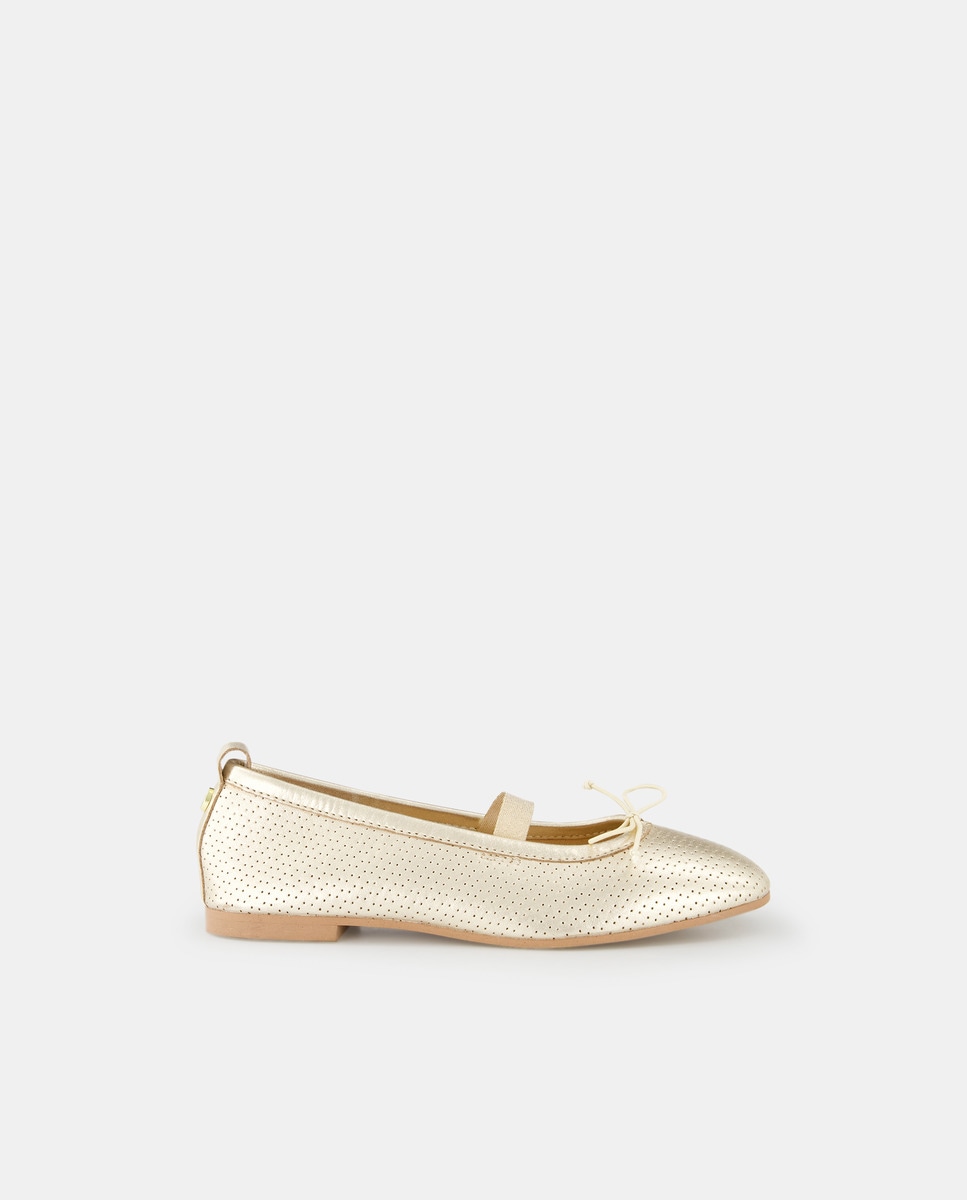 Ballerines ajouré avec n?ud