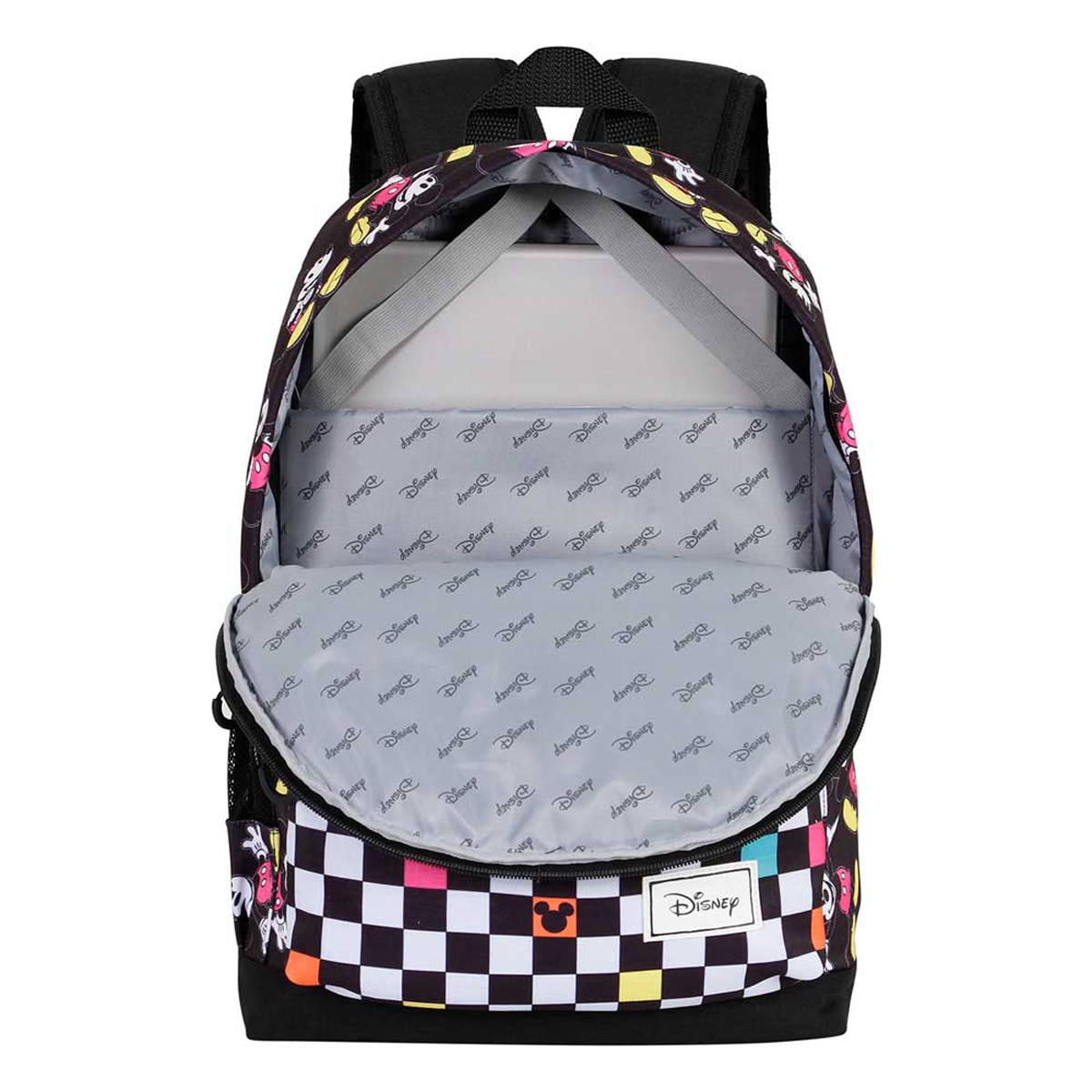 Mochila eco 2.0 pop mickey mouse disney karactermania negro Negro-3