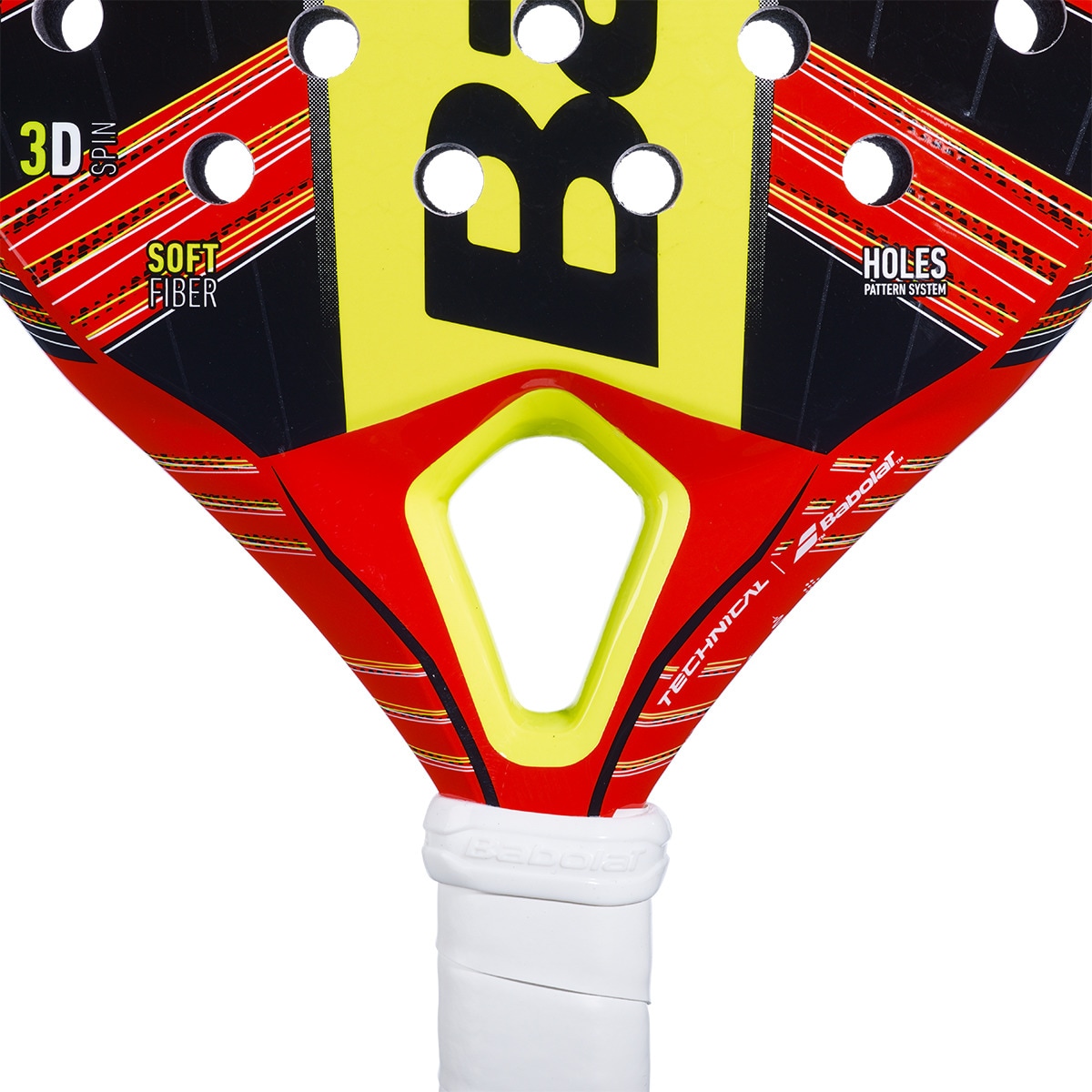 Raquete de Padel Technical Vertuo Vermelho / Preto-4