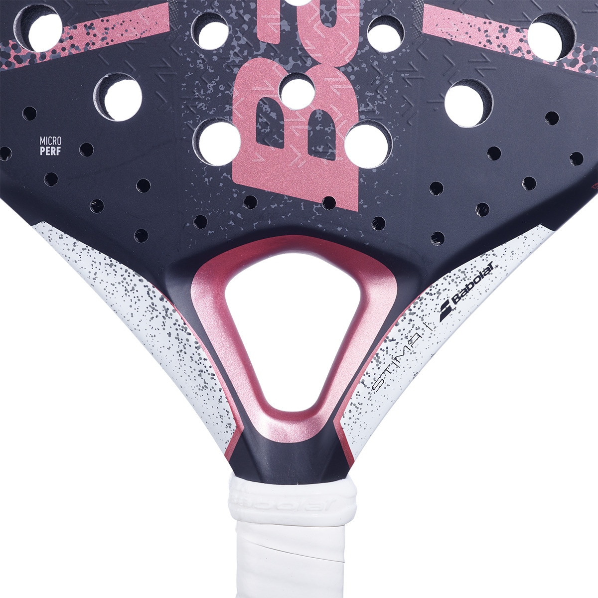 Raquete de Padel Stima Spirit Preto / Rosa-4