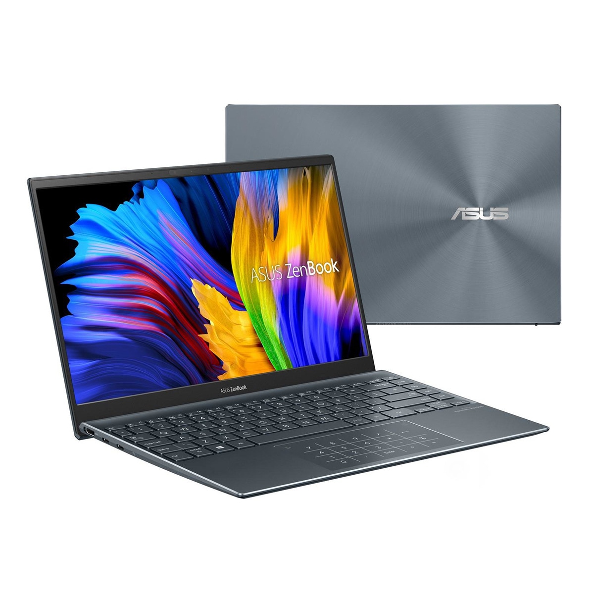 Portátil ASUS Zenbook 14 UM425QA-KI252, Ryzen 7, 16GB, 512GB SSD, 14", Sin SO Gris-6