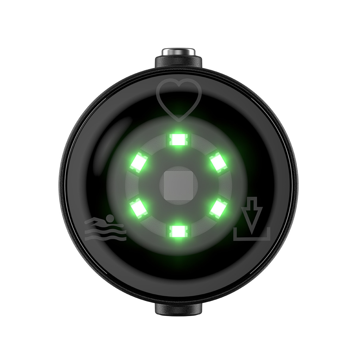 Sensor Ótico de Frequência Cardíaca Verity Sense 2023 M-XXL Grená / Preto-5