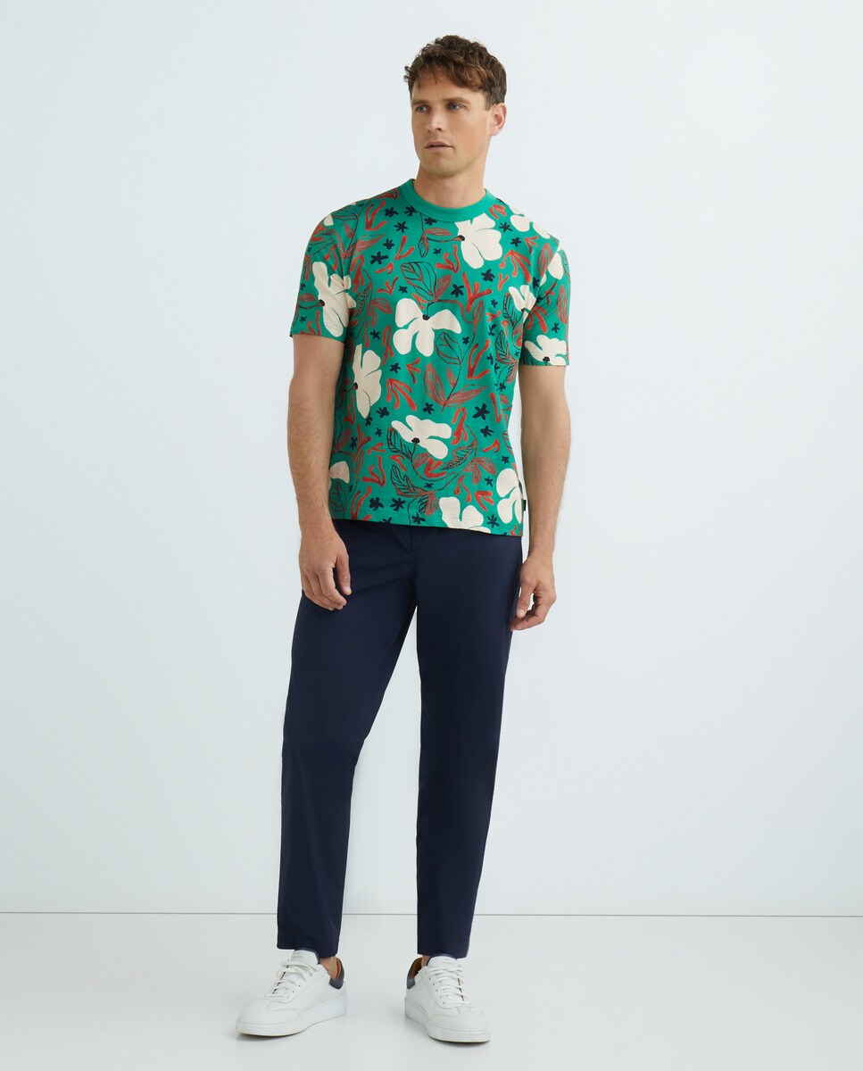 Tshirt imprimé floral