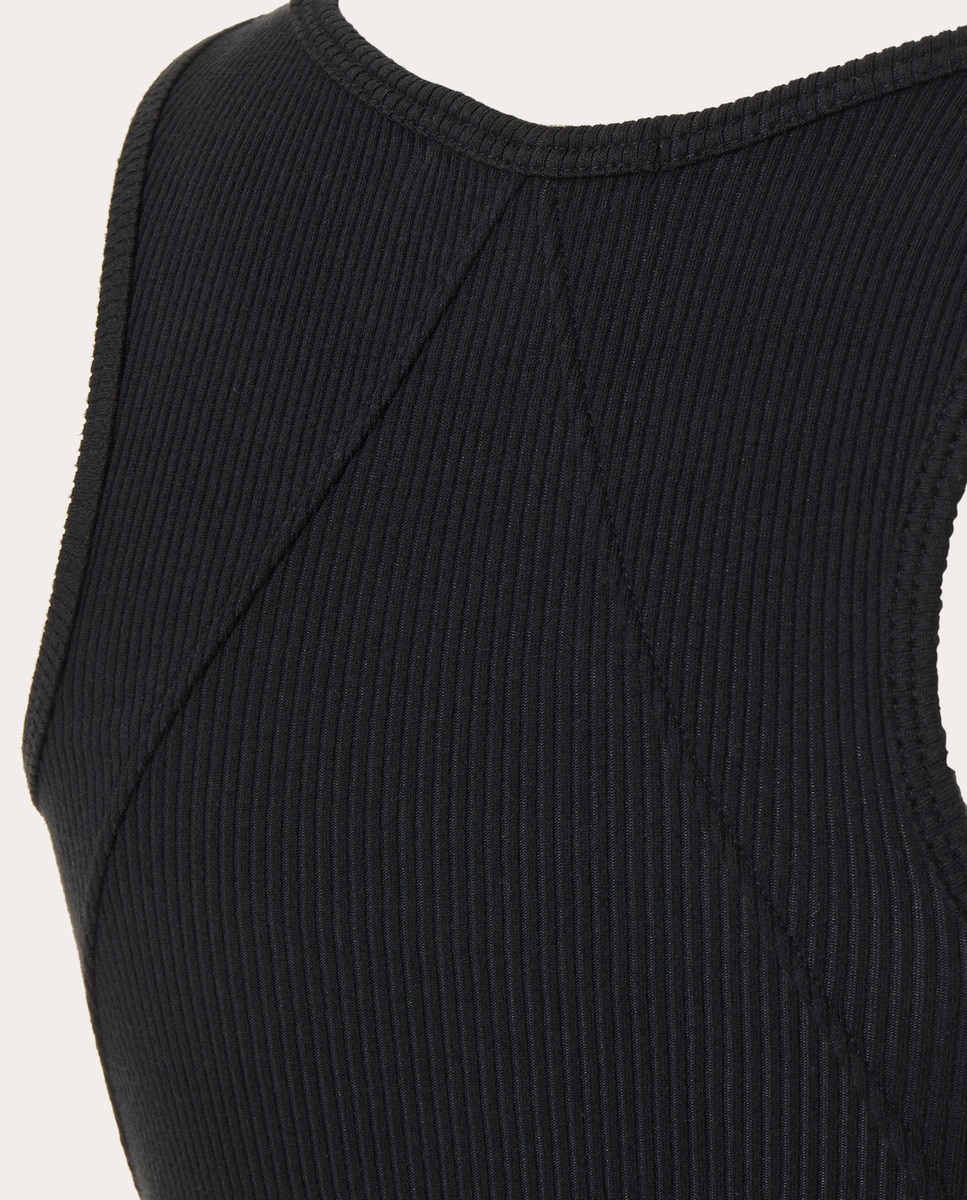 Top de algodón Negro-3
