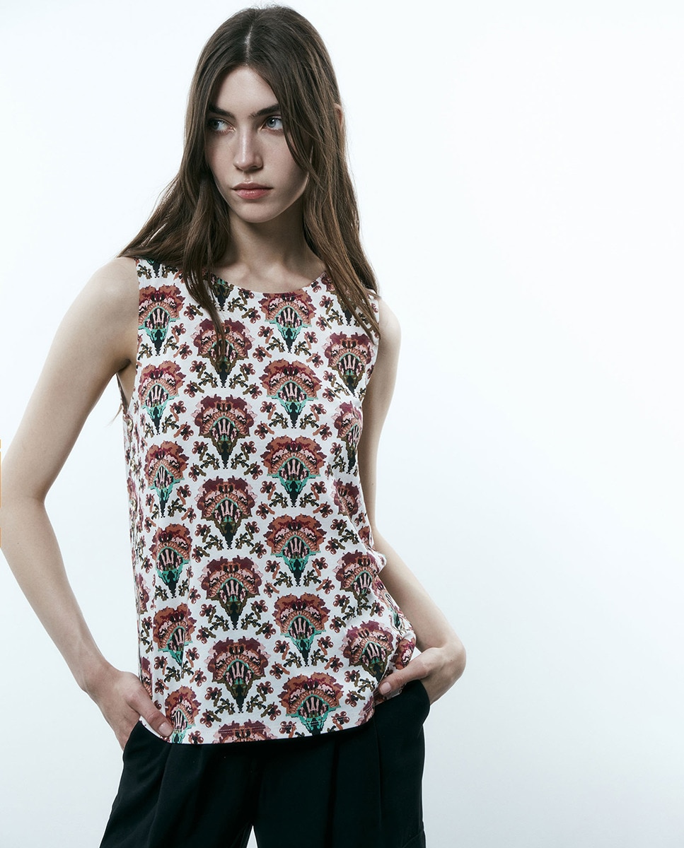 Débardeur imprimé