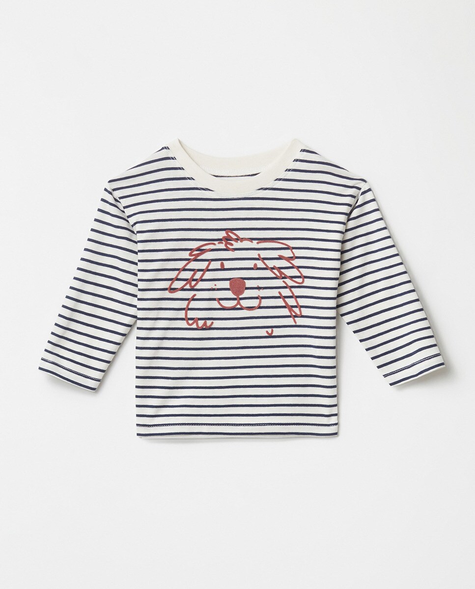 Tshirt à motif motif