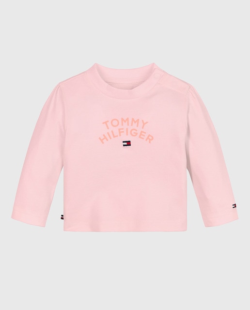 Imagen 0 de Camiseta de bebé niño de cuello redondo y manga larga