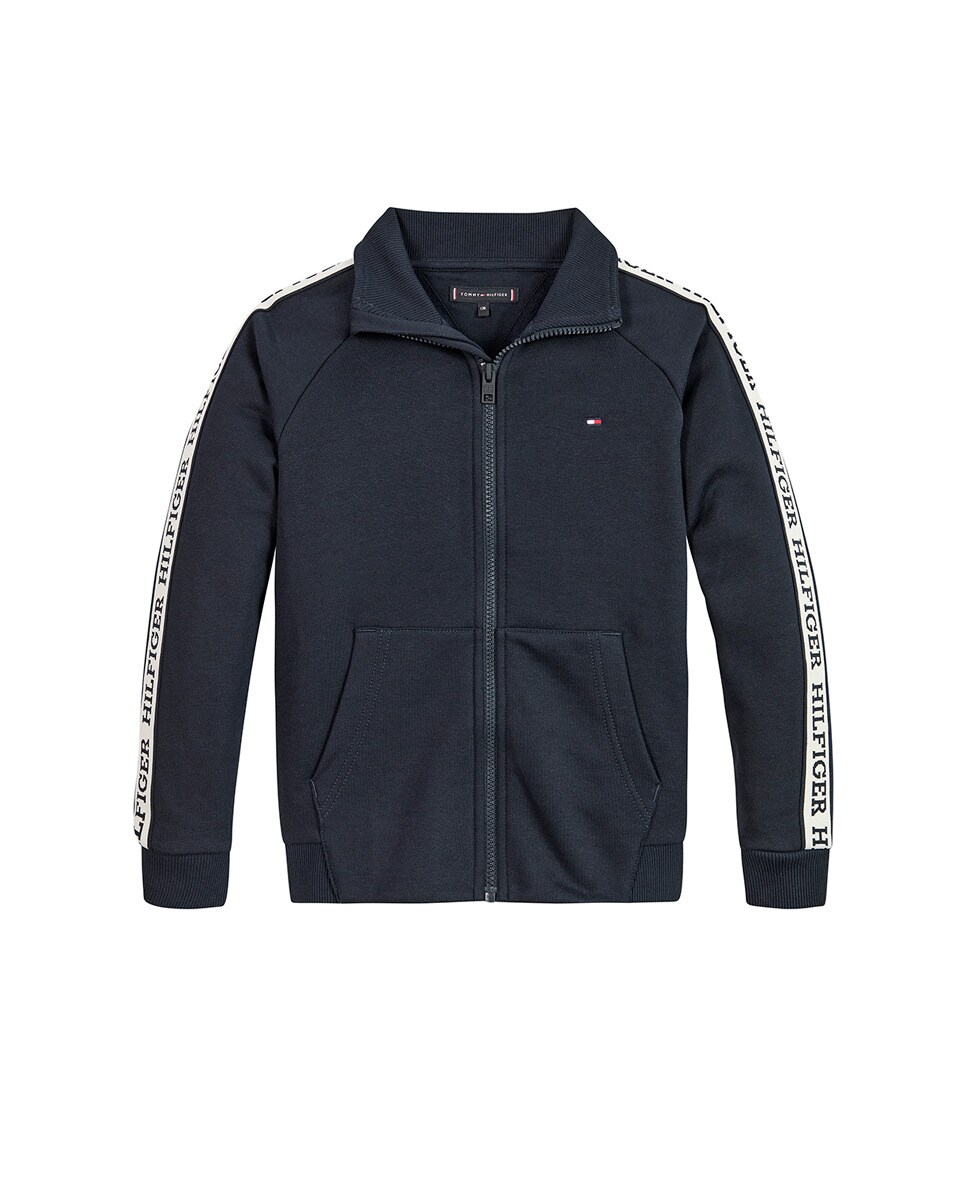 Sweat zippé à manches longues