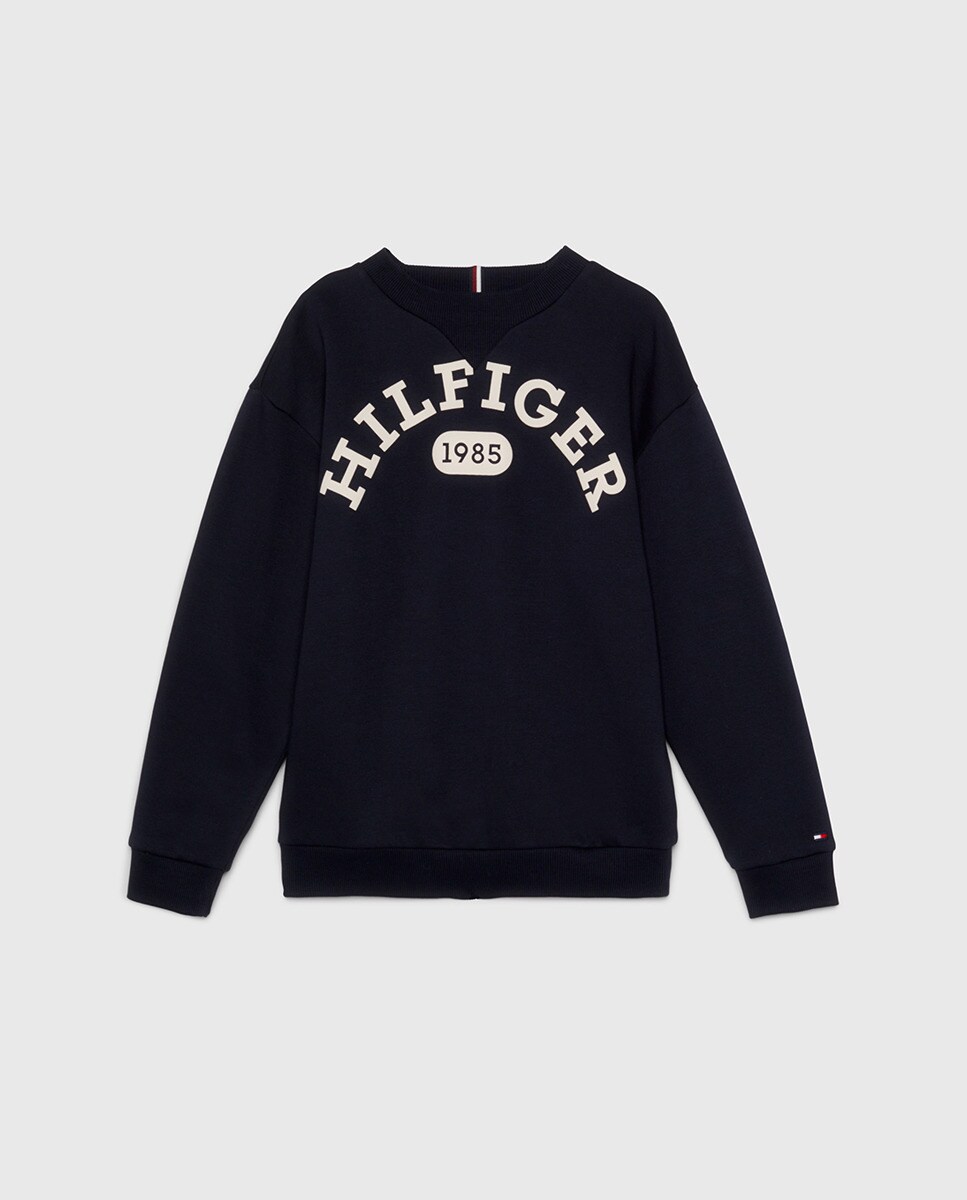 Sweat à manches longues et col rond