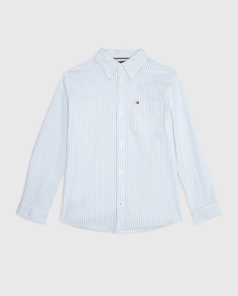 Chemise à manches longues avec logo