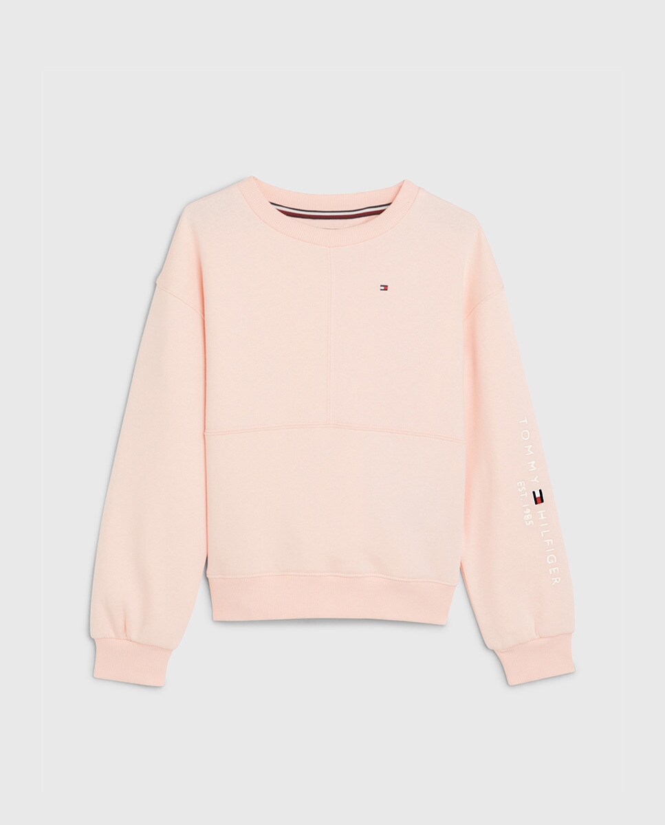 Sweat à col rond et manches longues