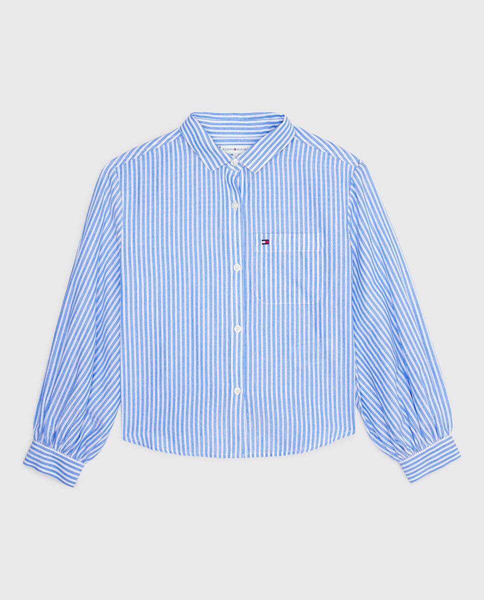 Chemise à manches longues avec lurex