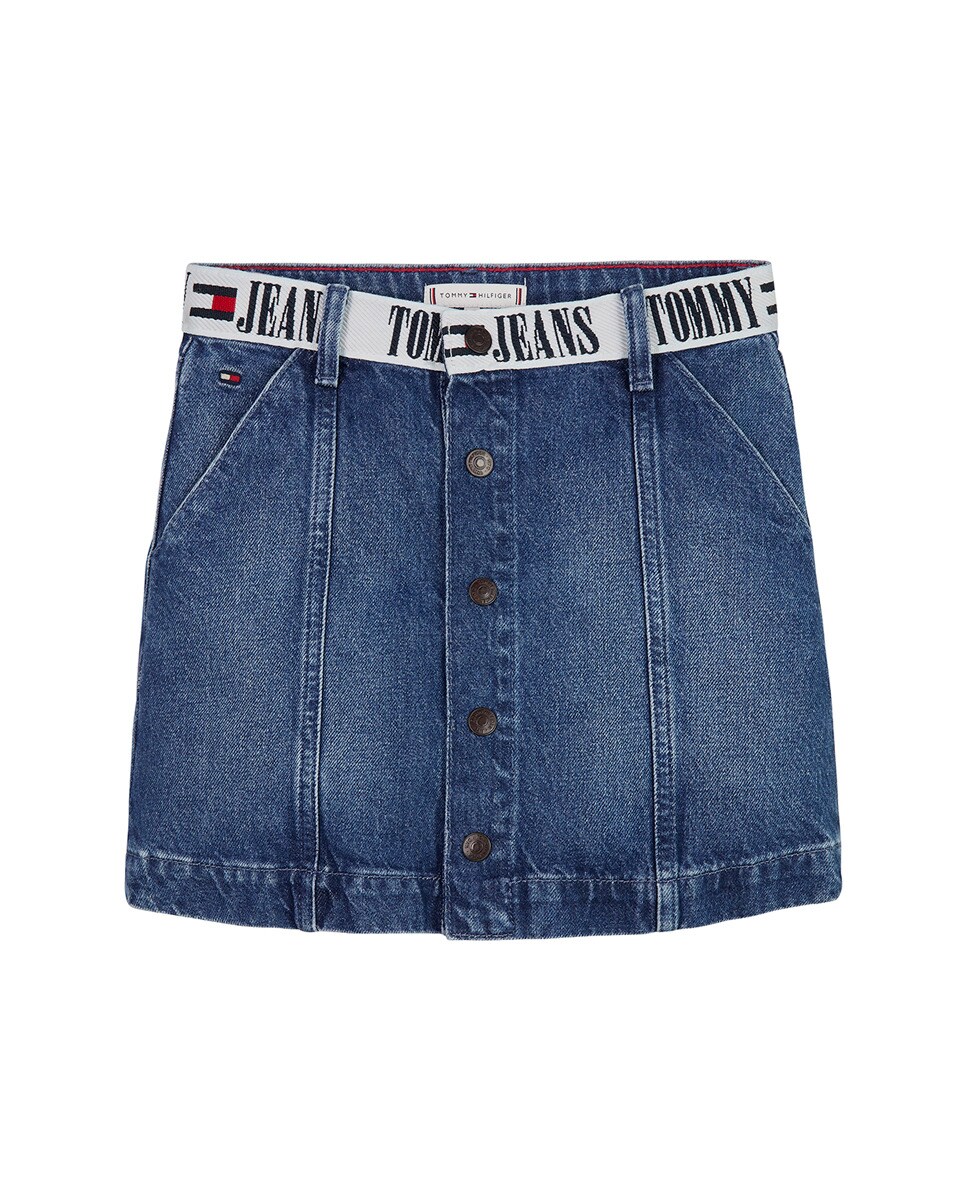 Minijupe avec ceinture