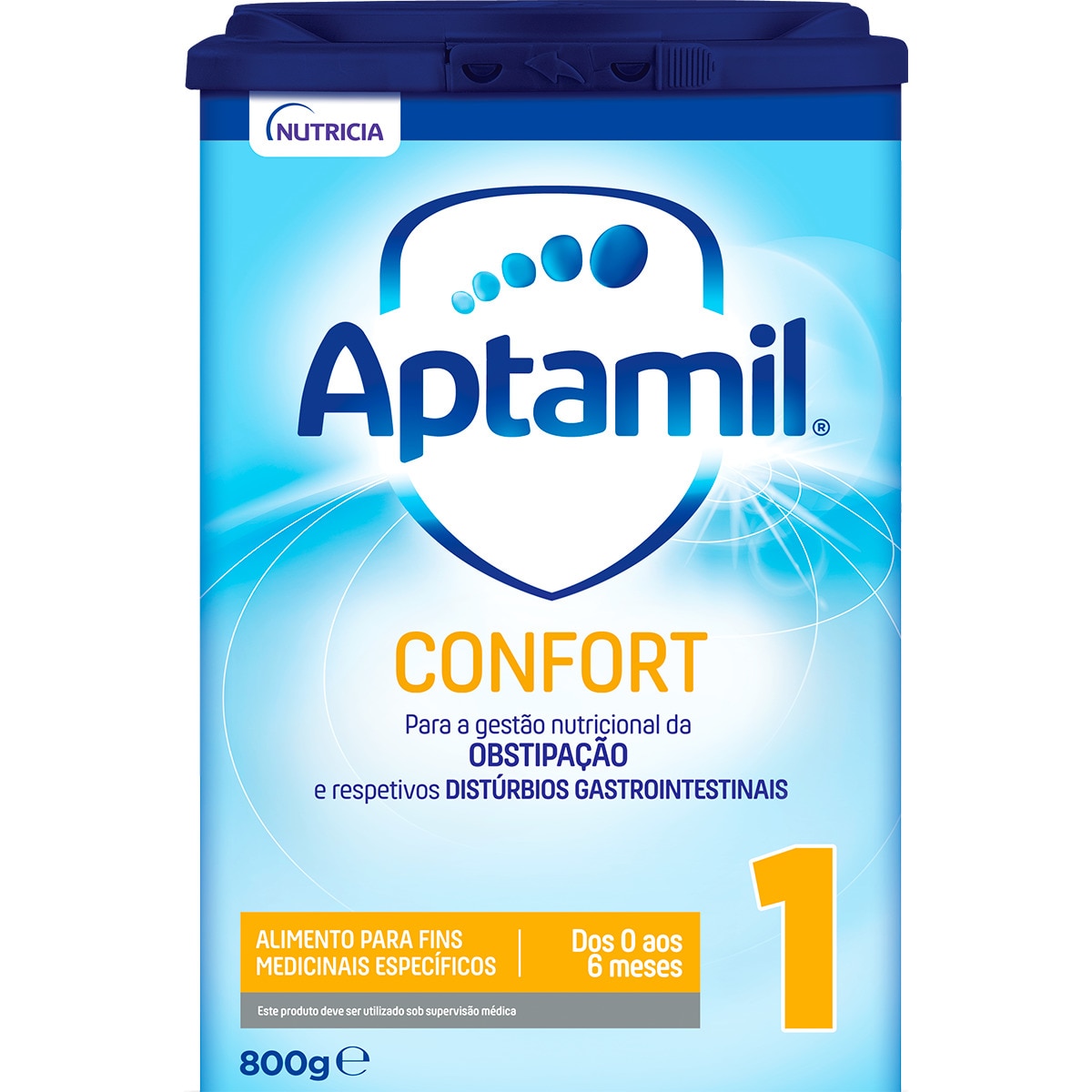 Confort 1 para Gestão Nutricional da Obstipação dos 0 aos 6 Meses embalagem 800 g