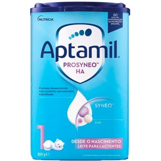 Leite para Lactentes Prosyneo Ha 1 dos 0 aos 6 aos Meses embalagem 800 g - Aptamil