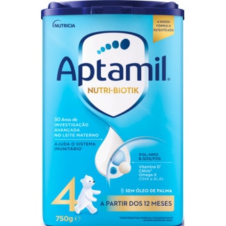 Nutri-Biotik Leite de Crescimento 4 a partir dos 12 Meses embalagem 750 g - Aptamil