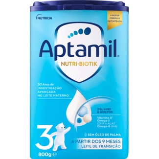 Nutri-Biotik Leite de Transição 3 a partir dos 9 Meses embalagem 800 g - Aptamil