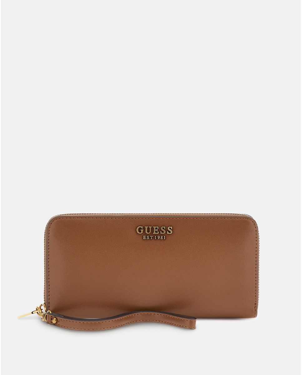 Grande pochette zippée avec anse supplémentaire