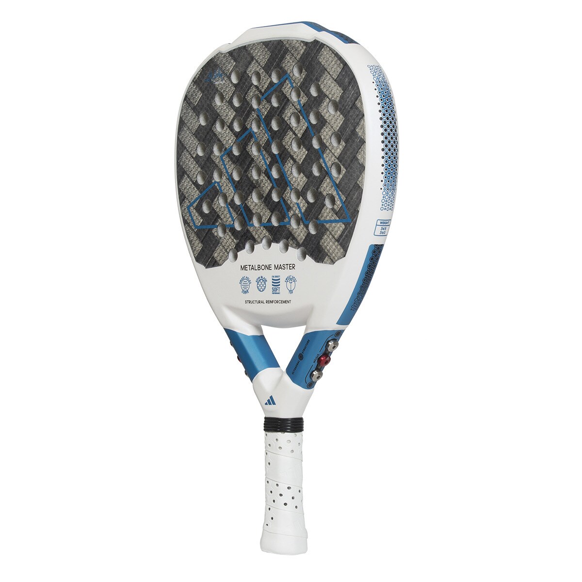 Raquete de Padel Metalbone Master LTD 2023 Branco / Preto-2
