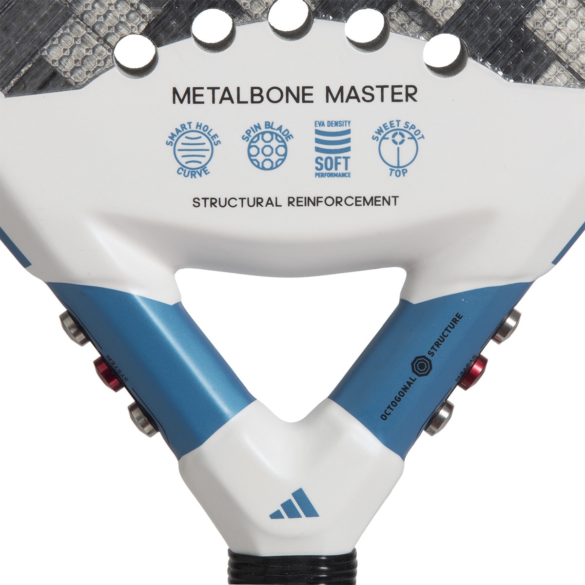 Raquete de Padel Metalbone Master LTD 2023 Branco / Preto-6