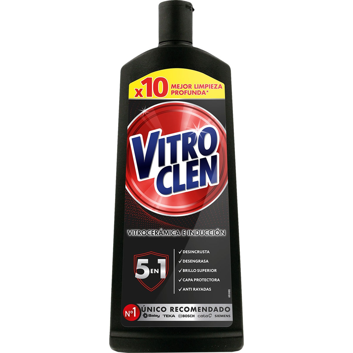 limpia vitrocerámica 5 en 1 botella 450 ml