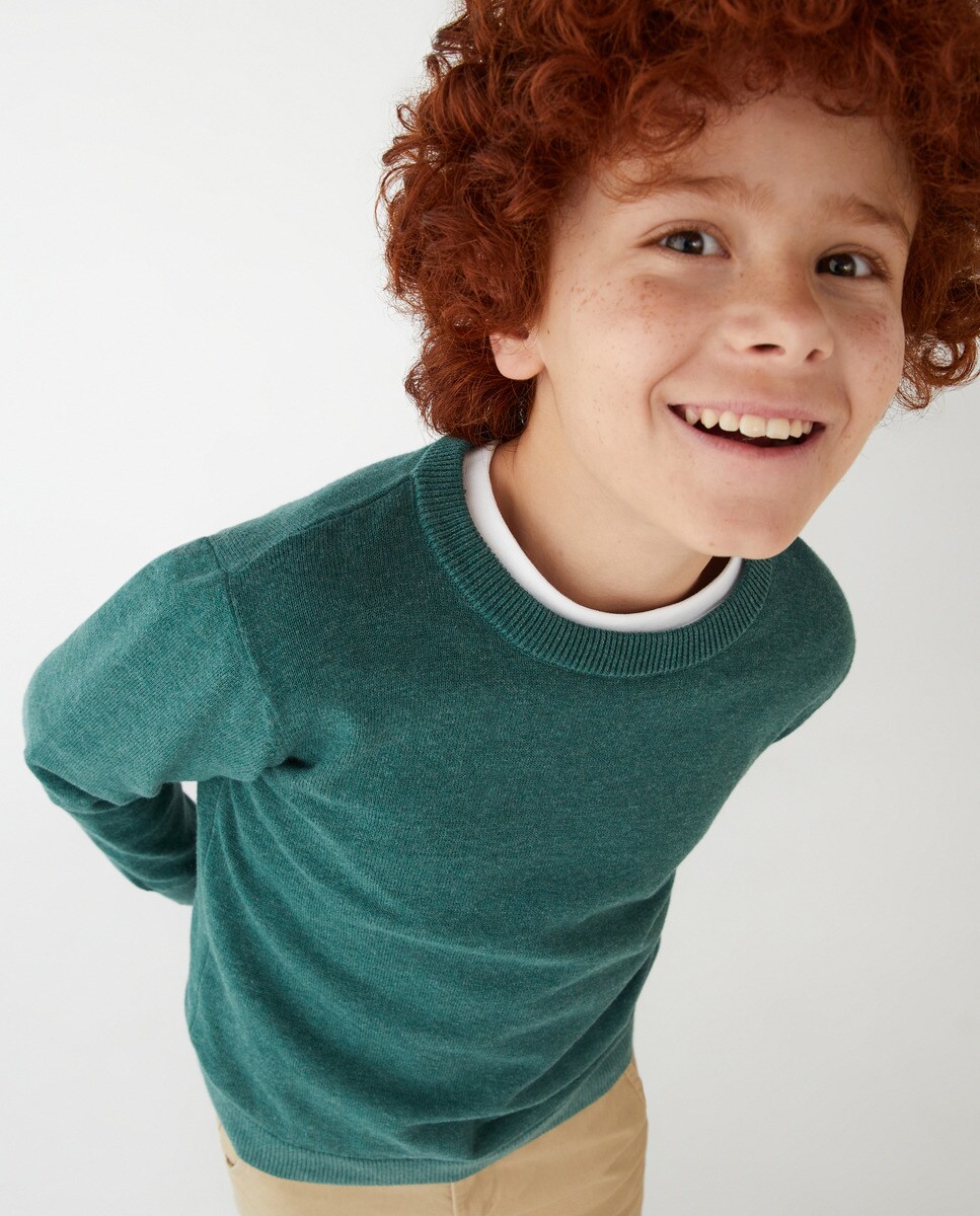 Pull basic à col rond