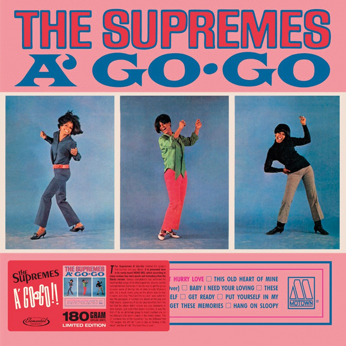 The supremes a' go-go (Edición Limitada Mono) (LP-Vinilo) 1