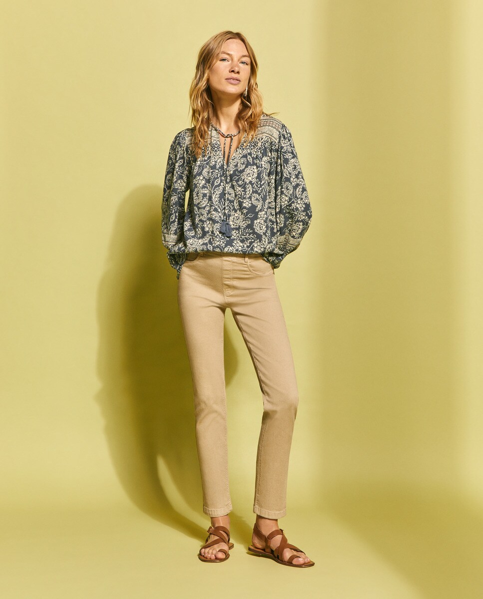 Jeggings unis style basique