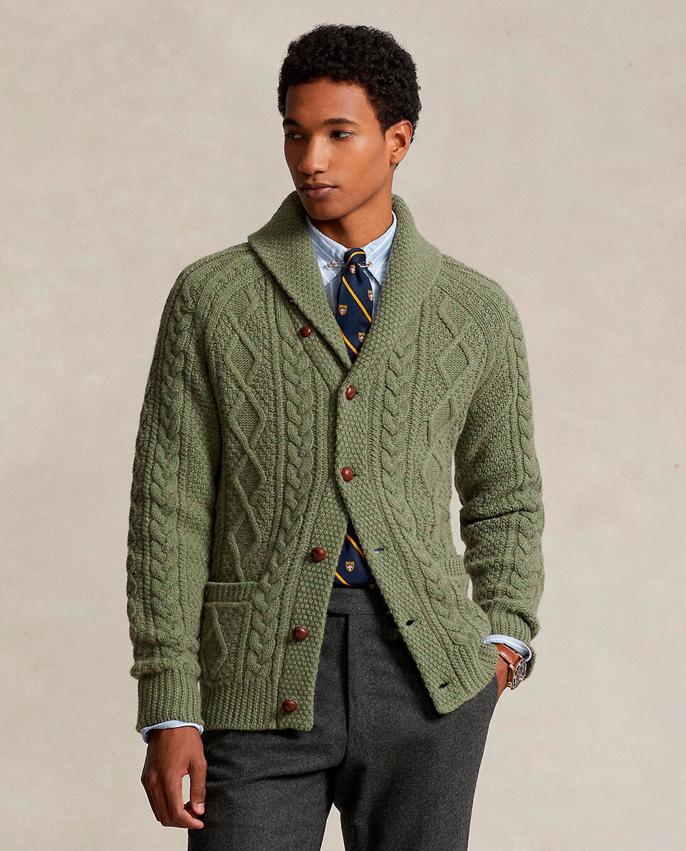 Cardigan en laine avec boutons