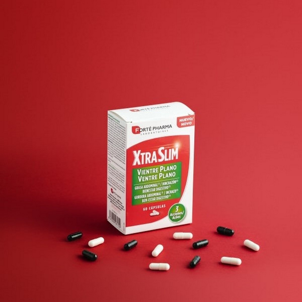Suplemento Alimentar Xtraslim Ventre Plano - 60 Cápsulas 2