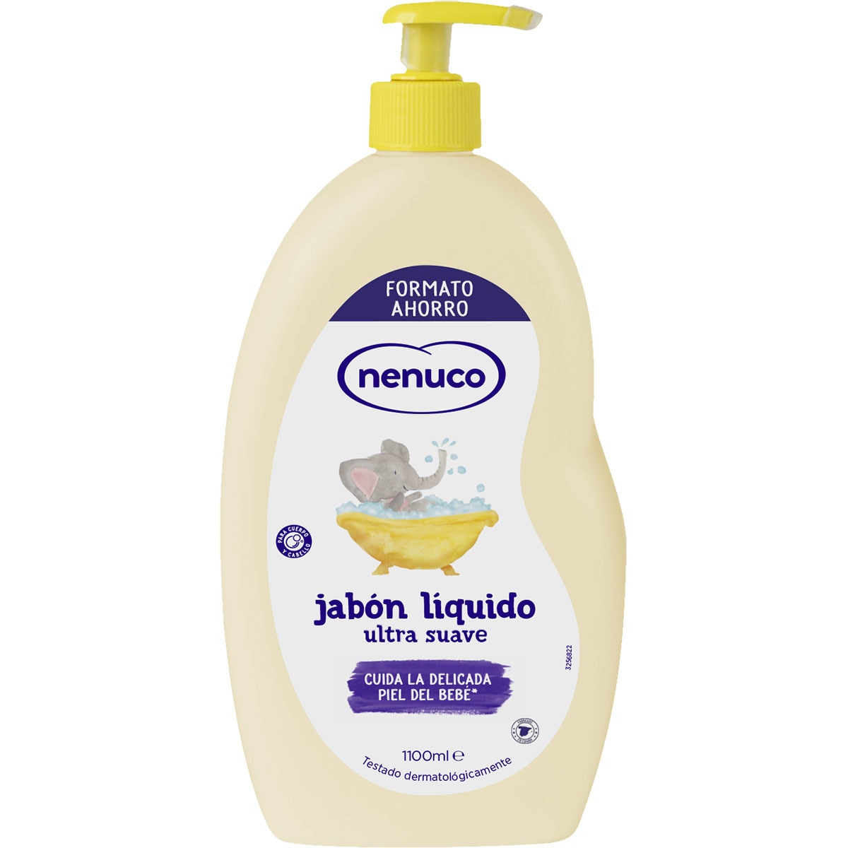 jabón líquido ultra suave dosificador 1100 ml
