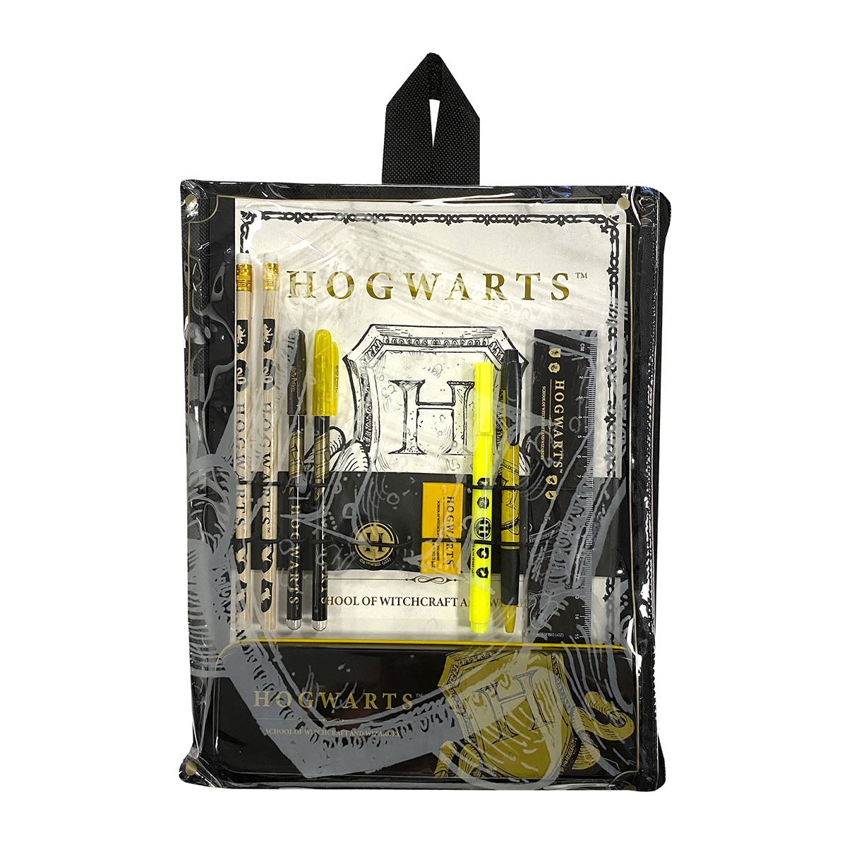 Imagem 0 de Conjunto de Papelaria Hogwarts Harry Potter Blue Sky