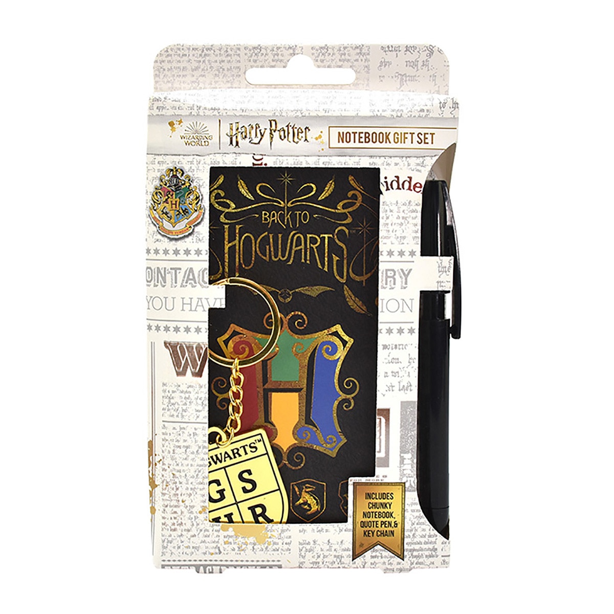 Imagem 0 de Conjunto de Papelaria Hogwarts Harry Potter Blue Sky