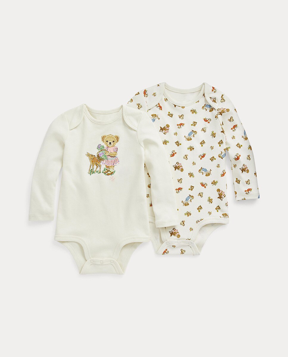 Lot de deux bodies avec Polo Bear