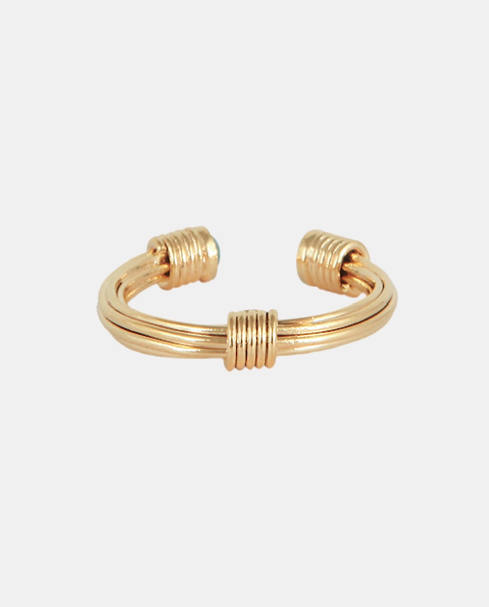 Anillo & Other Stories Rope Embossed - Mujer - Dorado