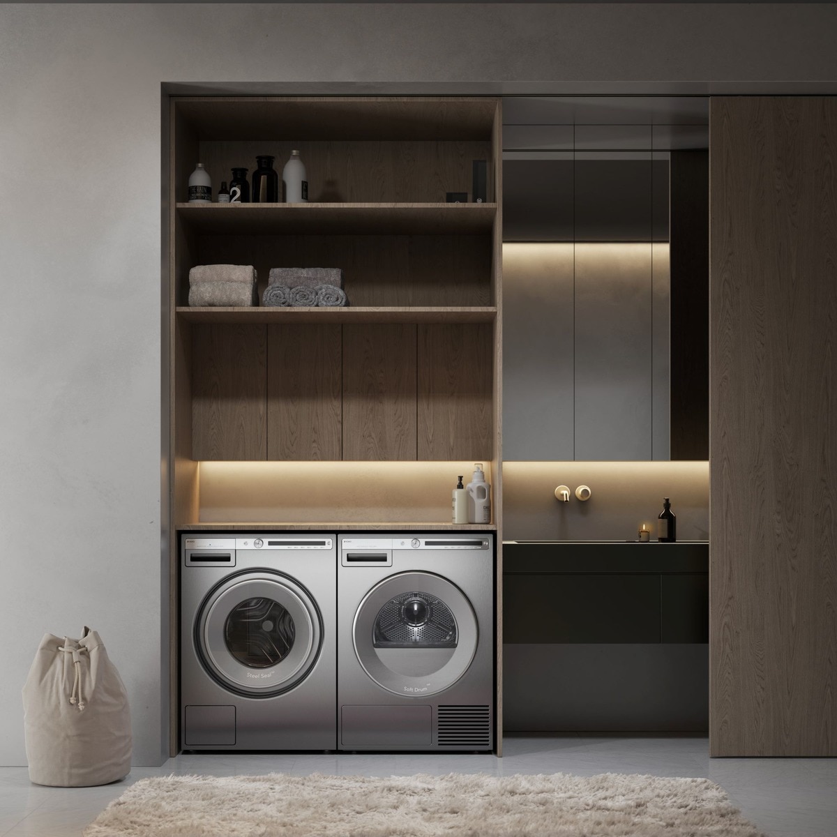 Lavadora Asko 8 kg/ 1.600 rpm - W4086C.S/3 Acero Inox-6